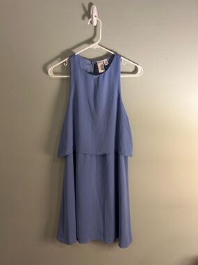 Francesca's Collections Periwinkle Sleeveless Shift Dress